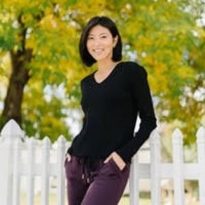 ZYIA Black Ribbed Active Top